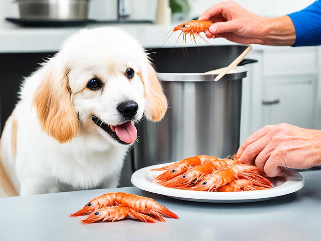 boiled Shrimp for Dogs