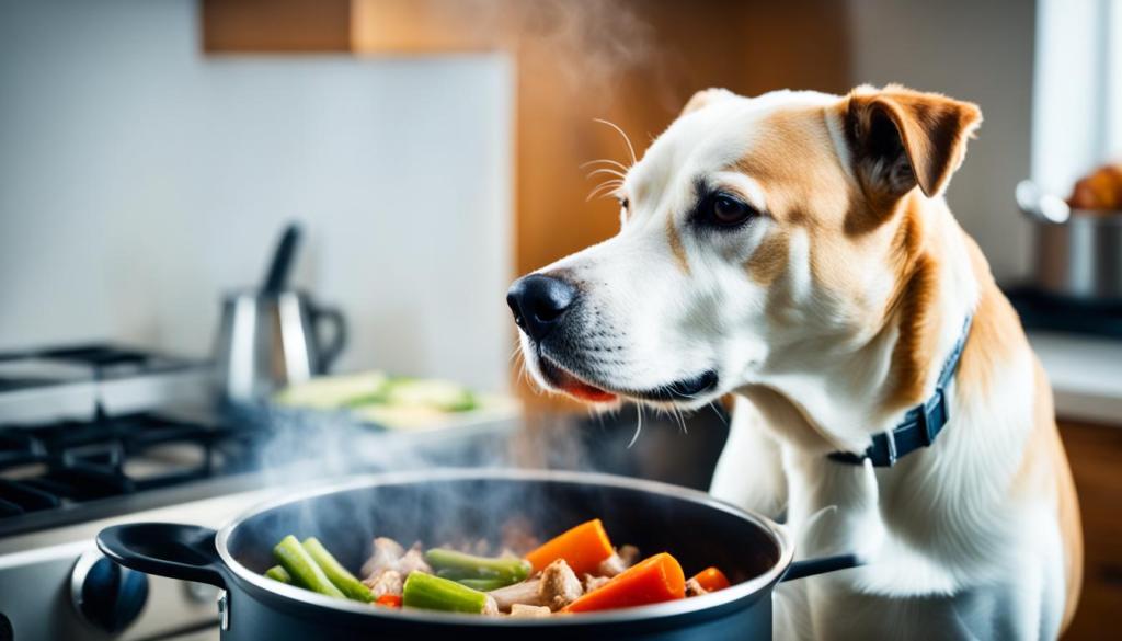Cooking turkey neck bones for dogs