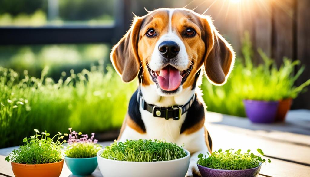 Microgreens for Pet Dogs