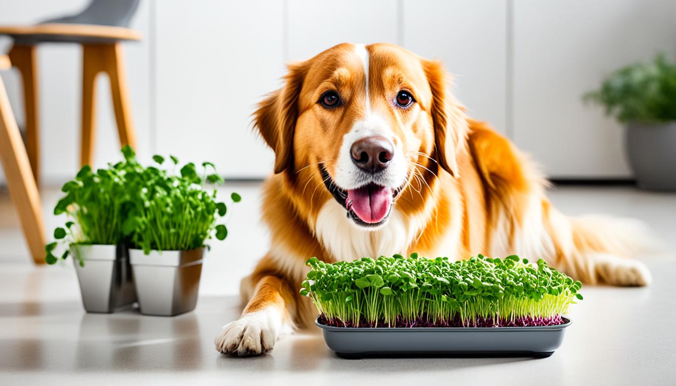 can dogs eat microgreens