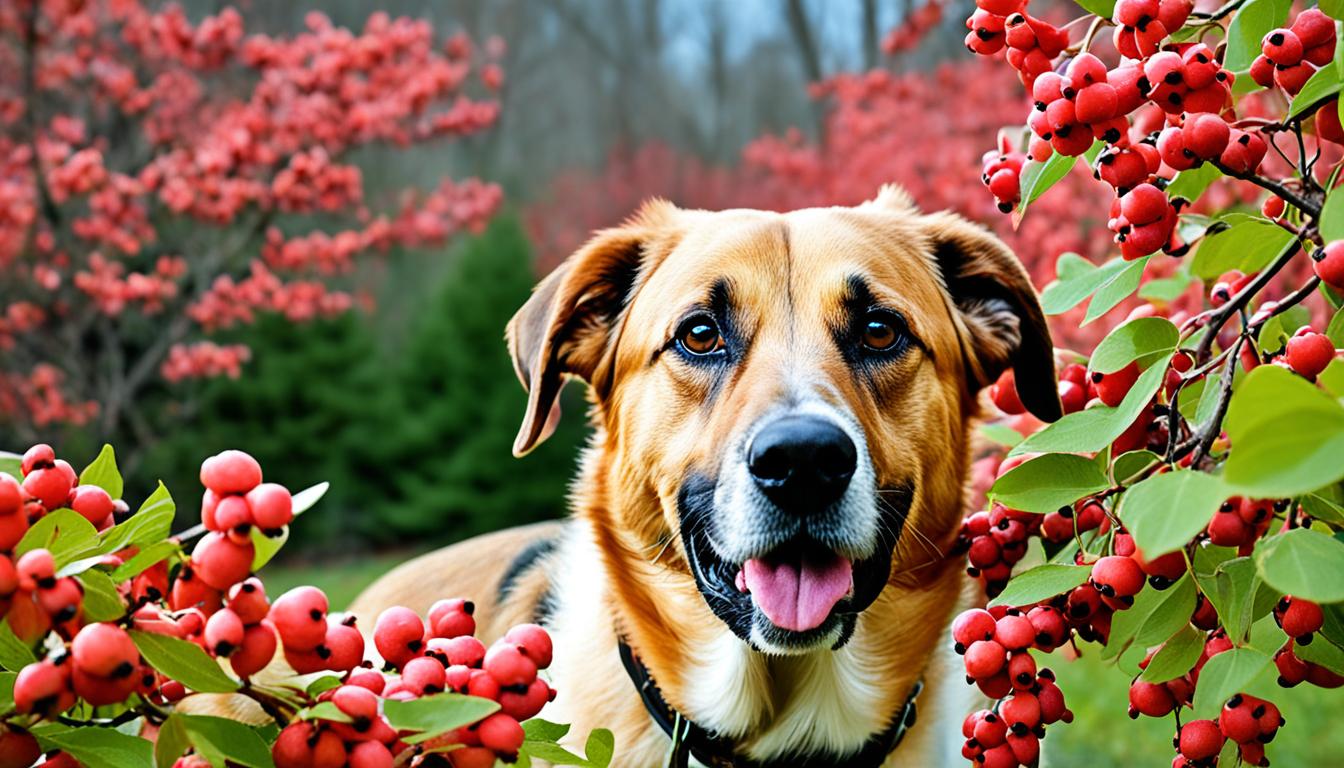 dogwood berries dogs