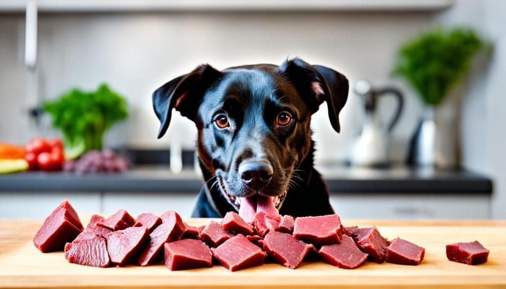 raw beef liver for dogs